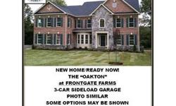 (LOT-12)READY NOW! 5 BEDROOMS, 4.5 BATH, 3-CAR GARAGE. "FRONTGATE FARMS" WILL FEATURE ONLY 20 LOTS (FROM 1 TO 2 ACRES), AND ONLY 10 MINUTES (6 MILES) FROM THE BELTWAY. DON'T MISS OUT ON THIS OPPORTUNITY. PROVIDING AN IDEAL SETTING FOR CRAFTMARK HOMES