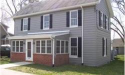 Enjoy the wonderful charm of this restored "parsonage" with 3BR, living room, dining room, original hardwood floors and oversized kitchen with stainless appliances. Deceptively spacious with large mud room, sun room, attic and front porch. Central air,