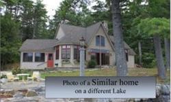 Lake Wentworth: big view, level lot, large acreage and a huge amount of waterfront. There are not many waterfront parcels with over 100 feet of frontage, let alone over 400 feet of waterfront and 6.4 acres. Come build your dream home and enjoy some of the