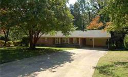 REDUCED AGAIN! What a solid house! Move-In Ready house for sale in High Point. Brick ranch with 2-car attached carport. XL storage room at rear of carport. Formal LR/DR combo off main entry foyer. Large den has fireplace with wood stove insert. Kitchen