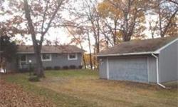 Lake Wildwood; a private recreational lake community. Three bedroom, 2 bath lakefront with nice views and gradual slope to lake, detached garage. Association dues of $495/yr includes access to amenities; 218 acre all sports lake, 14 acre "fishing" lake, 2