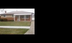 Probate Approved! Full Brick Ranch. 3 bedrooms 1 1/2 baths on main floor. 2 1/2 car garage with electric. Huge rear yard! Lot size 55 x 139. All Appliances Included with sale. Vinyl windows. Glass block basement windows. Wired for back-up generator.