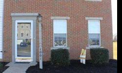 All brick end unit located in popular Hearthridge w/security system. Entering into the homes you will find the LR leading to the lg EIK to incl all appl. 1st flr laundry rm & powder rm. 2nd flr is the Lg BR w/Full BA & linen closet. Off to the rear of the