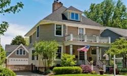 TILTON'S (NOTED LA GRANGE ARCHITECT) PERSONAL FAMILY RESIDENCE IN HEART OF HISTORIC DISTRICT,WALK-TO-TOWN LOCATION. STUNNING RENOVATIONS, MAIN LEVEL TRIM AND HWD FLRS ALL STRIPPED BARE & STAINED IN BEAUTIFUL DEEP TONE. GORGEOUS EAT-IN KITCHEN, FIRST FL