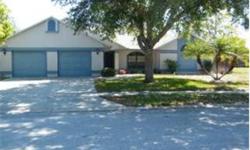 GREAT DEAL in Three Meadows of Rockledge. Wonderful location in desirable neighborhood w/loads of space. This 3/2 w/den/study has formal living & dining areas plus family room off kitchen with nook AND huge Florida room. Beautiful laminate & tile flooring