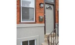 Huge Opportunity,Super New Pricing, Great Time to Make your Offer! Beautiful Brick Townhome in the Heart of popular Fishtown. Newly completed and Completely Re-Built. Quality construction all-the-way-around. Generous home for a Family w/ 3 Large bdrm's,