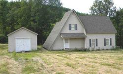 NEW YORK LAND WITH FULL TIME RESIDENCE OR USE AS A GREAT COUNTRY GETAWAY ----- This "A" frame style house on over 38 acres includes over 1400 sft of living space including a great room with vaulted ceiling, eat-in kitchen and full bath on the 1st floor