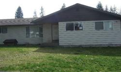 Fixer rambler on large level lot-completely fenced, with super detached 3 car shop, carport, extra small storage shed-With some elbow grease and imagination this could be a nice home-with an extra nice shop that has a full loft!
Listing originally posted