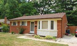 Excellent brick ranch on Ann Arbor's West Side. This home features 3 bedrooms, a newly remodeled kitchen, formal dining room with hardwood flooring, and large living room with bay window. Door wall in dining room leads to a wood deck overlooking the