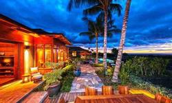 This spectacular property combines pristine natural beauty with state-of-the-art luxury to provide the ultimate tropical hideaway. Harold Clarke is showing 72-2941 Hainoa St in Kailua Kona, HI which has 4 bedrooms / 5 bathroom and is available for