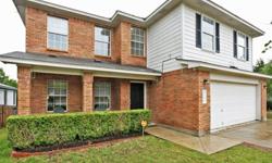 Laurelwood Estates home with an open floor plan that flows from living room to dining, breakfast & kitchen. Kitchen has a convenient work station and center island. Sliding glass doors lead out to the brick patio & private backyard. This home is ideal for