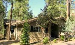 Cottage in the Pines! This would be a Wonderful Get-A-Way Home!!Beautiful 2 Bedroom/2 Bath Mountain Retreat surrounded by tall pines and in a wooded quiet subdivision! Open floor plan with high ceilings, rock front gas fireplace, plenty of windows and 3