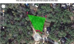 Large wooded cul-de-sac lot in desirable Spanish Fort Estates for the low price of only $17,900. No minimum building restrictions and HOA dues are only $25 annually.
