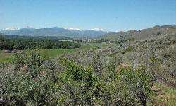PHENOMENAL VIEW! 11.5 acres on the desirable Twisp-Winthrop Eastside Rd, with two high-quality building sites overlooking sprawling irrigated farmlands & surrounded by a circuit of chiseled North Cascade Peaks in the 9,000 ft range