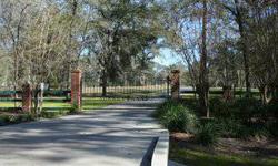 Private 17.1 Acre Executive Estate Lot Exclusive NE Tallahassee Gated Community Rolling Hills Bring Your Horses! Motivated Seller...Trades also considered Call Today, 850-933-6066 CLICK HERE TO VIEW ADDITIONAL INFORMATION DIRECTIONS