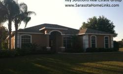 Lakewood Ranch area home for sale. Wonderful home on a half acre corner lot. Interior has just been updated with new tile, carpet and laminate floors. All new granite counter tops in kitchen, bathrooms and even the laundry room. Some new plumbing
