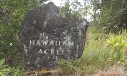 3 acre Lot in Hawaiian Acres, HI 96760 in the lower part of subdivision6th road