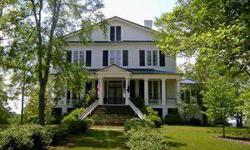 'The Columns' - built in 1850-1854 - designed by Robert Hamilton noted achitect at that time! 18 rooms, 8 fireplaces, 14ft ceilings downstairs & 12ft ceilings upstairs, dining room & parlor have large pocket doors and windows extending from floor to