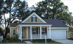 Laurel Hill model by St. Joe. Incredible lot with green spaces in front of & behind house with 100+ yr old oak trees! This home has upgrades galore - oak hardwood floors in all living areas; kitchen upgraded with Zodiac countertops, 42" cabinets and