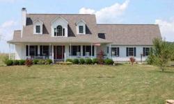 Fantastic Property on 7.86Acres. Custom Built Cape Cod with Walkout Poured Finished Basement. 3Bd., 2.5Ba., 2000Sf. Plus Fin. Walkout. 4 Car Attached Garage-25'x44' Plus 30'x50' Pole Barn with Concrete Flr. Pond with Nice Dock. Over 500Sf. of Wrap Around