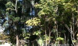 Lovely wooded double lot in peaceful section of Florida Shores. Build your dream home.Listing originally posted at http