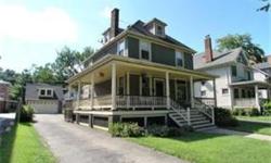 Turn of the Century Vict Farmhouse on tree-lined street in the Historic District! This spacious home features a wraparound porch, HW flrs, arched entries, natr'l wdwk, all new windows & an open flr plan. Formal DR & LR w/original wood-burning fp, 1st flr