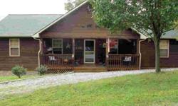 Beautifully designed 2/2 Cabin on 1.5 acres tucked away in Clear Creek Estates S/D .Open Floor Plan, Has 2 Master Bedrooms on the main floor with each having their own screened in, covered porches. Cathedral ceiling, Solid Hardwood Maple Flooring, Solid