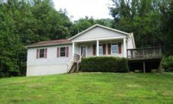 3 bedroom 2 bath home on 10 acres with Mountain Views! In the heart of the mountains, this home has alot to offer! Large side deck, covered front porch, shed, Basement -Timber Ridge Built in safe, Pellet stove, Heat Pump with Gas backup, additional room,