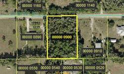 Nice one acre building or investment lot in Gulf Shores Estates south of Pine Island Center. AG-2 zoning. Central water is available. The future land use is coastal rural so a MUD would be required to build. CLose to all amenities on Pine Island and just