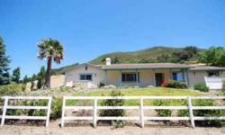 Searching for a mini-ranch in a super location? Your search may be over. Pacific Stars Ranch, comprising nearly 10 acres is situated off Hwy 41 between Atascadero and Morro Bay. The property features a 1995 built home featuring ~1620 sq ft with 3