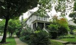 HISTORIC DISTRICT FARMHOUSE W/INVITING FRONT PORCH BOASTS 3 GENEROUSLY SIZED BDRMS+ 2ND FL SUN ROOM! HDWDS FLS ON 1ST & 2ND FL! UPDATED EAT-IN KIT W/ALL APPLS INC. RENOVATED 2ND FL FULL BA. FINISHED LL W/FAM RM & UTILITY/WKSHP AREA. HUGE ATTIC SPACE!