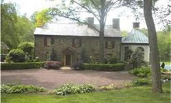 Magnificent Willistown Country Estate "Ponder This" is a property that invites artistry and imagination from 1700's farm house to its current aesthetic grandeur. Sitting at the end of a long tree line drive, these private grounds include a stone country