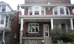 Just bring your furniture! Pride of ownership shows in the spacious Manayunk porch front twin. Enter living room with new bay window, refinished hardwood floors and beautiful staircase, freshly painted dining room, powder room and remodeled kitchen.