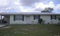 A GOOD BLOCK HOME WITH A CARPORT. 3 BEDROOMS WITH 1 1/2 BATH. METAL ROOF, TILED FLOORS AND OAK TYPE KITCHEN CABINETS.
Listing originally posted at http