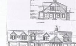 This project is ready to go. Engineered, permitted,plans, Town approvals,curb cut and water and gas in place. Approvals for Office building with 2 Apartments upstairs + a 2 car Garage overlooking Pond in East Falmouth Center. This is a great opportunity