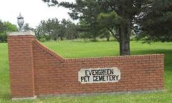 PET CEMETERY ON A BEAUTIFUL PIECE OF LAND. A TREE LINED PROPERTY WITH POND AND LOTS OF ROOM TO GROW ON 11.5 ACRES. LOTS OF POSSIBILITIES FOR EXPANSION WITH OTHER RELATED ASPECTS OF THE BUSINESS,BOARDING,GROOMING,CREMATORIUM?YOU DECIDE.WELL APPOINTED