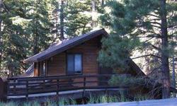 Enjoy the sounds of a year-round Creek and nice Mountain View from this charming cabin in the woods. Remarkably private low elevation location surrounded by Forest Service land with large wraparound deck overlooking Second Creek. Good value!Listing