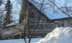 Escape the long winter blues on your own property. Beautifully appointed 3,200sq' home plus additional 2,200sq' fitness center, hosting Alaska only regulation SQUASH court! Complete workout gym, arts/crafts room and area for home-schoolers? Gorgeous
