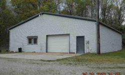 GORGEOUS SETTING. LIVING AREA IS PART OF A LARGE POLE BARN. NEW PAINT, NEW FLOORING, LARGE KITCHEN, 3 BEDROOMS, LARGE LIVING ROOM. ENDLESS OPTIONS FOR UNFINISHED AREA. THERE IS ALSO AN ATTACHED QUONSET BUILDING FOR ADDITIONAL USE. BUILDING IS NOT EASILY