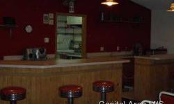 Built in 1998, this 50 seat restaurant has everything needed to start your own business. Fully equiped kitchen, 3 refrigerators, freezer, counter with stools and tables and chairs. Situated on main street in farming community of 650 people. City water and