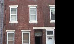 This is the flip you have been waiting for. The is a big property in a hot flip area. Jerome Washington is showing 1719 S 18th St in Philadelphia, PA which has 5 bedrooms / 1 bathroom and is available for $65000.00.Listing originally posted at http
