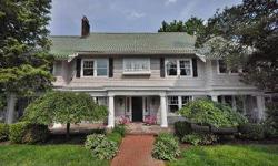 This gracious center hall colonial boasts over 5,500 sq. ft. of exceptional living space. Features include an ideal blend of original period details and updates throughout. This is the perfect for entertaining or casual living. The immense, sun-filled, 31