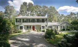 New England Country Splendor - It?s hard to resist the many delights of this chic country colonial boasting terrific space, wonderful flow, handsome updates and appointments. Vaulted ceilings and large windows make it airy and bright, while outstanding