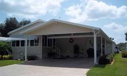 Spacious 2007 manufactured home on leased land with 3 beds, 2 baths in 55+ gated golfing community on Lake Denton, Avon Park. Wonderful kitchen with breakfast nook. Lots to do in this friendly community. It is fully furnished, with the exception of a few