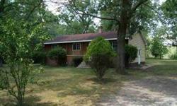 3 BEDROOM 1 FULL BATH RANCH OVER FULL BASEMENT WITH LIVING ROOM, KITCHEN, DINING ROOM, UPDATED FURNACE, FRESH PAINT AND FLOORING THROUGHOUT, ALL SITTING ON 4.84 ACRES WITH HOME SITTING IN NICE SHADED LOCATION ON PROPERTY!Listing originally posted at http
