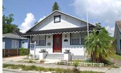 SHORT SALE! This 1910 Historic 'Uptown' bungalow is an easy walk to all the shops and restaurants on 4th Street N, downtown St Pete, Baywalk, The Pier, Crescent Lake, Round Lake and other local parks. This 2 bedroom/2 bath home with an office was beauti