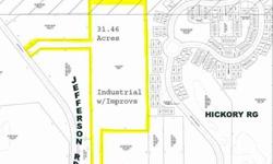 31.420 total acres, industrial zoned, access through one acre lot from jefferson drive or/and frontage on state route 303. Listing originally posted at http