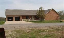 Excellent home with a finished bacement and many newer out buildings. Currntly used as a cattle farm. 117 acres, fenced and cross fenced. Would also work excellent as a horse farm. Asphalt driveway. nother older than 13 years. 100'x50' barn, 42'x100'
