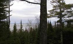 Build your dream home on this prime 4.36 acres of serene wooded land on the North Shore. Elevated views of sparkling Lake Superior and mature trees. Cleared, level gem in the new Pine Ridge development with no neighbors yet. Only 20 miles away from